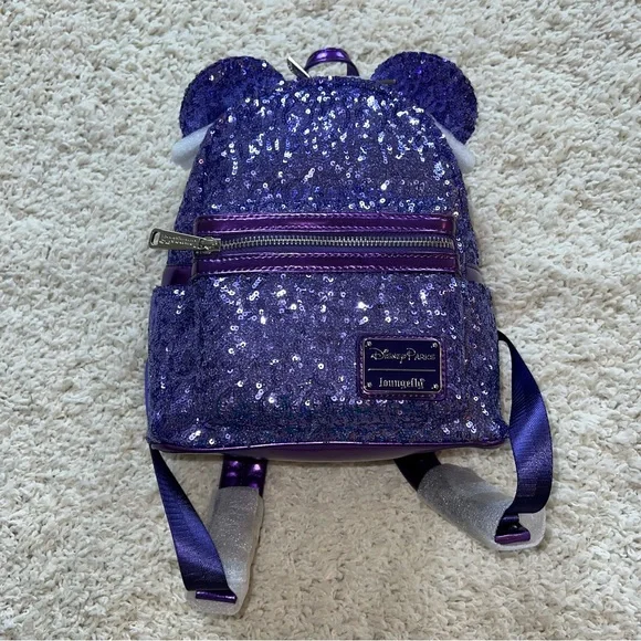 NWT disney parks purple potion loungefly mini backpack - Picture 4 of 6